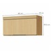 Armário Aéreo Cozinha 80 Cm Marquesa 1 Porta 100% Mdf Nature - Nesher