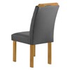Mesa de Jantar 6 Lugares Isadora Carolina com Vidro Cinamomo/Off White/Cinza - Cel Móveis