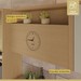Cozinha Completa Condessa 12 Portas 2 Gavetas 100% Mdf com Vidro Carvalho/Greige - Nesher