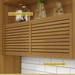 Cozinha Compacta Princesa 4 Portas 3 Gavetas Freijó/Off White - Nesher