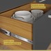 Cozinha Compacta Princesa 4 Portas 3 Gavetas Ripado 100% Mdf Freijó/Grafite - Nesher