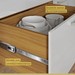Cozinha Compacta Princesa 4 Portas 1 Gaveta Freijó/Off White - Nesher