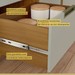 Cozinha Completa Imperatriz 5 Portas 3 Gavetas Ripado 100% Mdf Freijó/Off White - Nesher