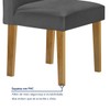 Mesa de Jantar 4 Lugares Isadora Luisa com Vidro Cinamomo/Off White/Cinza - Cel Móveis