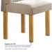 Mesa de Jantar 4 Lugares Celeste com Vidro Off White/Cinamomobege Claro - Cel Móveis