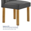 Mesa de Jantar 4 Lugares Melina Carolina com Vidro Cinamomo/Off White/Cinza - Cel Móveis