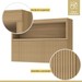 Cozinha Completa Marquesa 7 Portas 6 Gavetas 100% Mdf Ripado Nature/Verde - Nesher