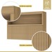 Cozinha Completa Marquesa 7 Portas 6 Gavetas 100% Mdf Ripado Branco/Nature - Nesher