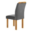 Mesa de Jantar 4 Lugares Lorena Londres Cinamomo/Cinza - Cel Móveis
