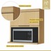 Cozinha Completa Marquesa 7 Portas 7 Gavetas 100% Mdf Ripado Branco/Nature - Nesher