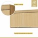Cozinha Completa Marquesa 7 Portas 7 Gavetas 100% Mdf Ripado Branco/Nature - Nesher