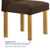 Mesa de Jantar 6 Lugares Lorena Celeste Cinamomo/Marrom - Cel Móveis