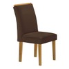 Mesa de Jantar 6 Lugares Lorena Luisa Cinamomo/Marrom - Cel Móveis