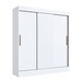 Guarda Roupa Casal Londres 3 Portas 2 Gavetas 100% Mdf Branco - Doripel Móveis