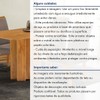 Mesa de Jantar 4 Lugares Lorena Luisa Cinamomo/Bege Escuro - Cel Móveis