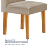 Mesa de Jantar 4 Lugares Lorena Luisa Cinamomo/Bege Claro - Cel Móveis