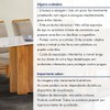 Mesa de Jantar 6 Lugares Lorena com Vidro Cinamomo/Off White/Bege Claro - Cel Móveis