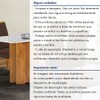 Mesa de Jantar 4 Lugares Lorena com Vidro Cinamomo/Off White/Marrom