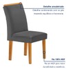 Mesa de Jantar 4 Lugares Lorena com Vidro Cinamomo/Off White/Cinza