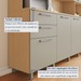 Cozinha Compacta Nobreza 5 Portas 2 Gavetas com Ilha Gourmet 100% Mdf Carvalho/Greige - Nesher