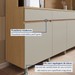Cozinha Compacta 5 Portas 2 Gavetas com Ilha Gourmet 100% Mdf Carvalho/Greige - Nesher