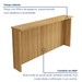 Cozinha Compacta Realeza 6 Portas 3 Gavetas com Ilha Gourmet 100% Mdf Carvalho/Greige - Nesher