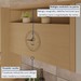 Cozinha Completa Consessa 8 Portas 1 Gaveta com Vidro e Relógio 100% Mdf  Carvalho/Greige - Nesher