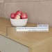 Cozinha Compacta Condessa 8 Portas 1 Gaveta com Vidro e Relógio e Ilha Gourmet 100% Mdf Carvalho/Greige - Nesher
