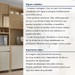 Cozinha Compacta Condessa 8 Portas 1 Gaveta com Vidro e Relógio e Ilha Gourmet 100% Mdf Carvalho/Greige - Nesher