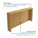 Cozinha Completa Condessa 11 Portas 2 Gavetas com Ilha Gourmet e Relógio 100% Mdf Carvalho/Greige - Nesher