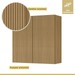 Cozinha Completa Rainha 5 Portas 2 Gavetas 100% Mdf Verde/Nature Rainha - Nesher