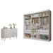 Quarto Infantil Completo Isadora 4 Gavetas 1 Porta Branco Aurora - Minastex