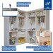 Quarto Infantil Completo Seraphina 1 Porta 8 Gavetas Branco Aurora - Minastex