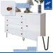 Quarto Infantil Completo Marisol 1 Porta 6 Gavetas Branco Aurora - Minastex