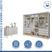 Quarto Infantil Completo Amara 1 Porta 10 Gavetas Branco Aurora - Minastex
