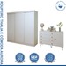 Quarto Infantil Completo Thalia 4 Portas 8 Gavetas Branco - Minastex