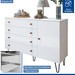 Quarto Infantil Completo Thalia 4 Portas 8 Gavetas Branco - Minastex
