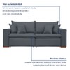 Sofá 2 Lugares Barcelona Retrátil Veludo/Cinza - Celflex Colchoes