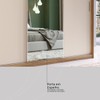 Guarda-Roupa Casal Dalila 3 Portas 4 Gavetas 100% Mdf com Espelho Flex Cinamon/Off-White - Demóbile
