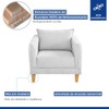 Poltrona Melina Boucle Gelo - Cellflex