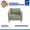 Poltrona Melina Boucle Verde - Cellflex