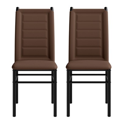 Cadeiras Kit 2 Cadeiras Tokio Preto/Marrom - Art Panta