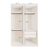 Guarda-Roupa Infantil Elara 2 Portas 2 Gavetas Branco - Minastex
