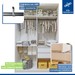 Guarda-Roupa Infantil Elara 2 Portas 2 Gavetas Branco - Minastex