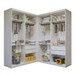 Closet Infantil Modulado Seraphina 4 Gavetas 6 Prateleiras Branco - Minastex