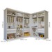 Closet Modulado Infantil Valentina 6 Gavetas 7 Prateleiras Branco - Minastex
