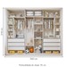 Closet Infantil Amara 6 Gavetas 11 Prateleiras Branco - Minastex