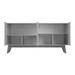 Balcão Buffet Adelaide 4 Portas 2 Prateleiras Off White - Pnr Móveis