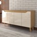 Rack para TV Até 75 Polegadas 4 Portas Royal Nature/Off White - Panorama Móveis