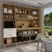 Cozinha Compacta Suspiro 10 Portas 2 Gavetas Freijó/Supremo - Panorama Móveis